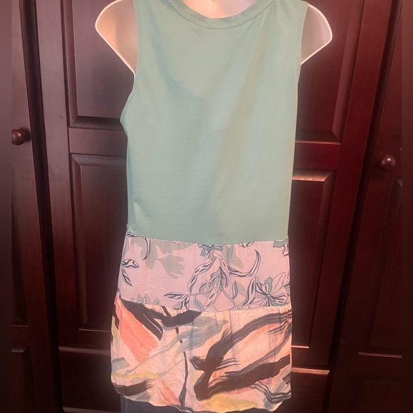 Lori Goldstein Cotton Modal Tank w/ Woven Contrast Bottom - Picture 7 of 7